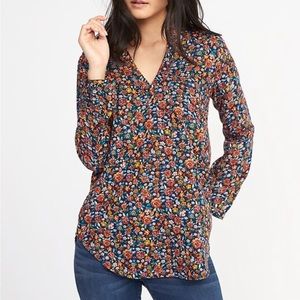 💛 Old navy Floral tunic 💐 spring / summer ☀️